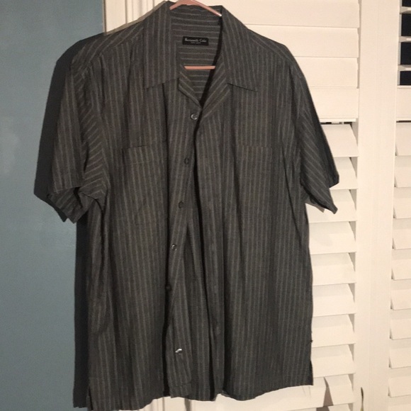 Mens Kenneth Cole S/S Dress Shirt - Picture 3 of 15